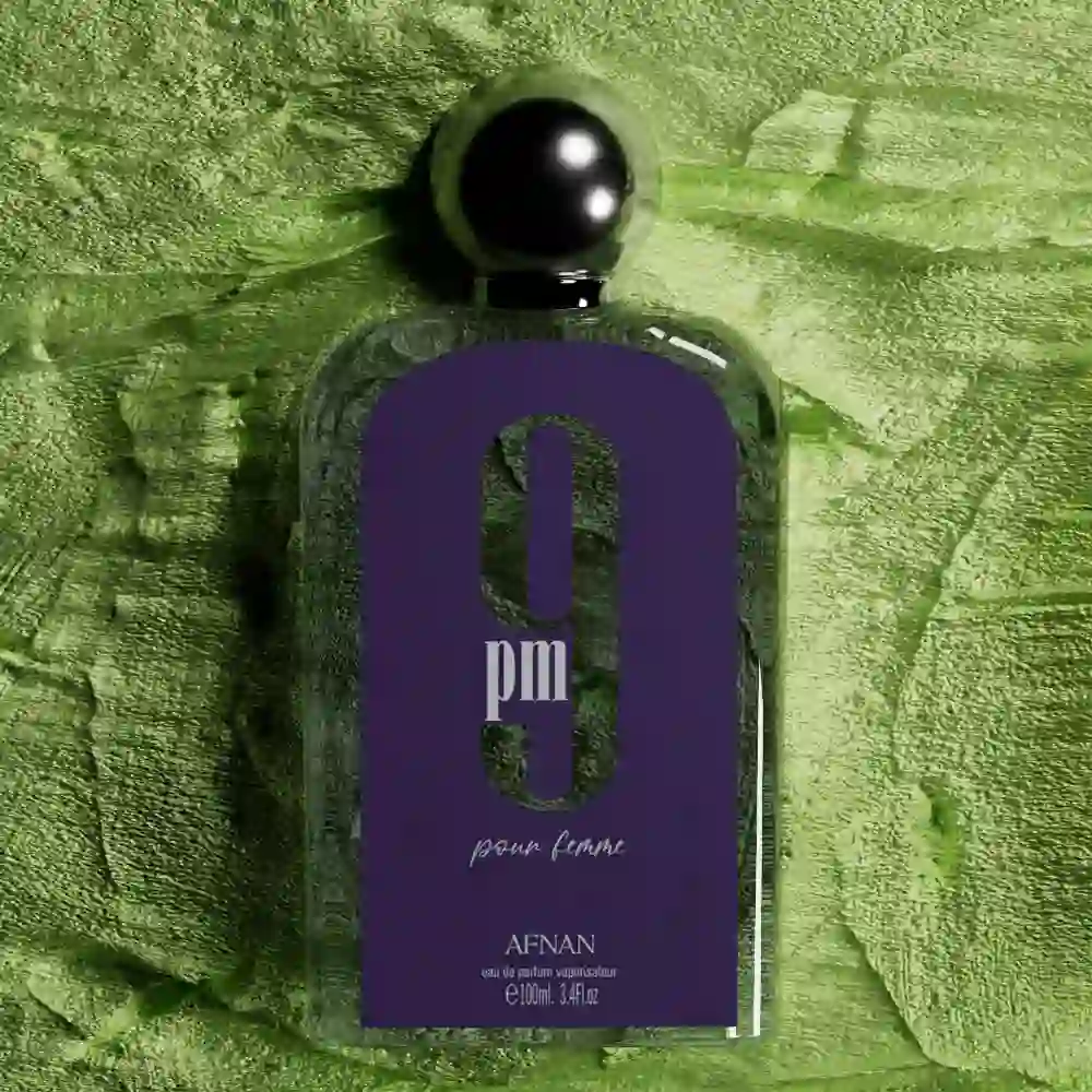 Afnan 9 PM Pour Femme Eau de Parfum (EDP) 100 ml for Women - Floral Woody Amber Fragrance - Image 6