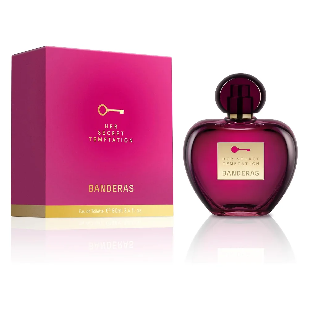 Antonio Banderas Her Secret Temptation Eau de Toilette (EDT) 80 ml for Women - Oriental Floral Fragrance - Image 2