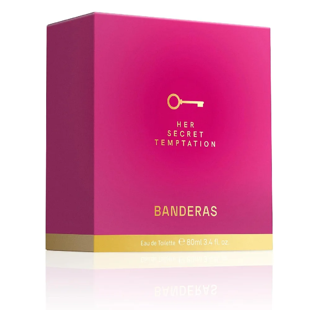 Antonio Banderas Her Secret Temptation Eau de Toilette (EDT) 80 ml for Women - Oriental Floral Fragrance - Image 3