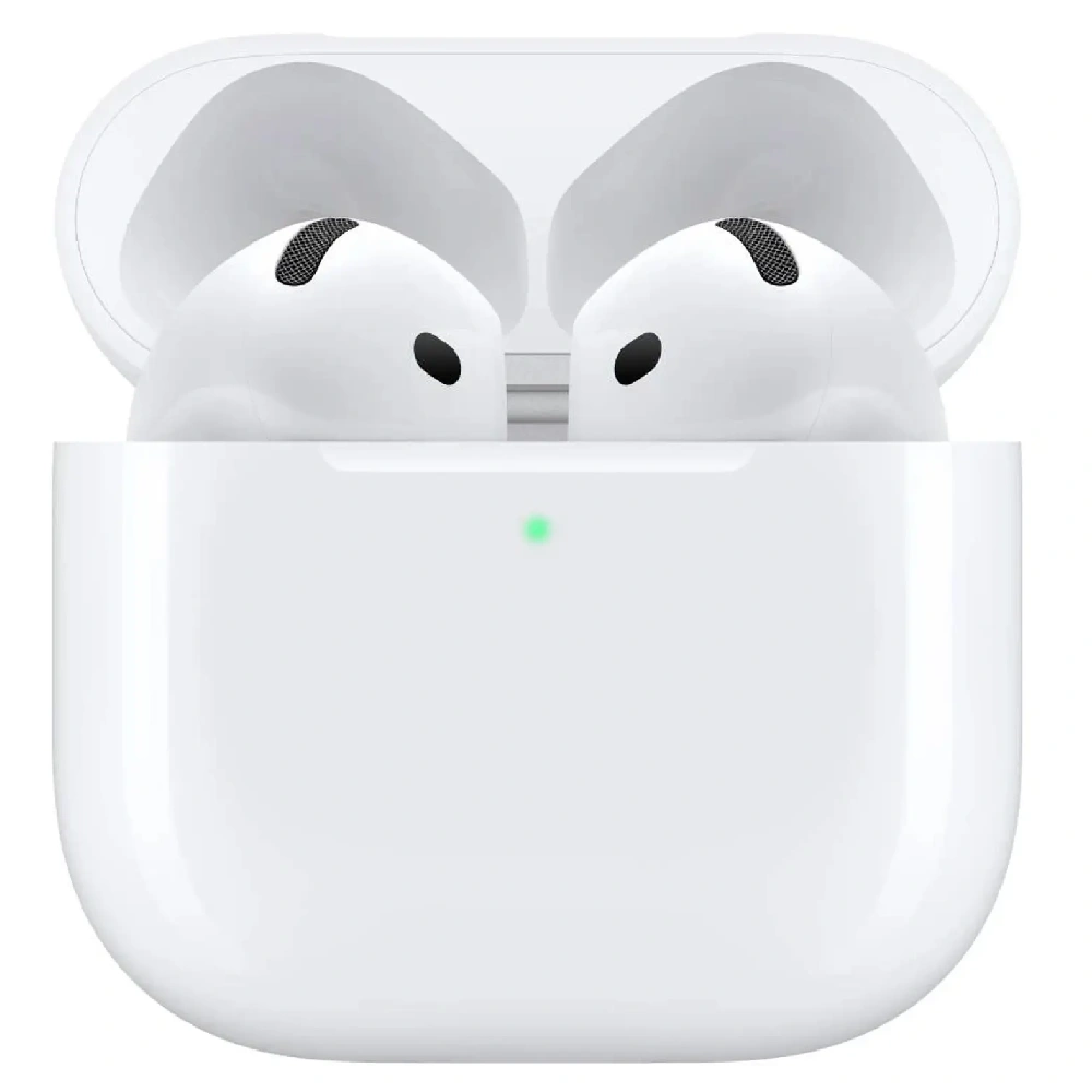 Apple AirPods 4 with Active Noise Cancellation, USB-C Charging Case, Bluetooth 5.3, IP54, White - Middle East Version