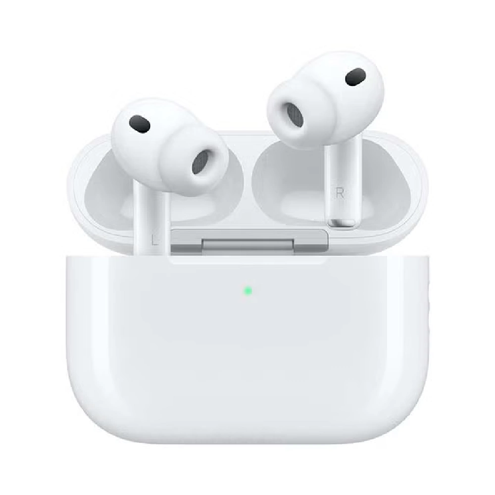 Apple AirPods Pro 3 Wireless Earbuds with ANC, Hearing Aid, Heart Rate Sensing, Live Translation, H2 Chip, USB-C, White - Middle East Version