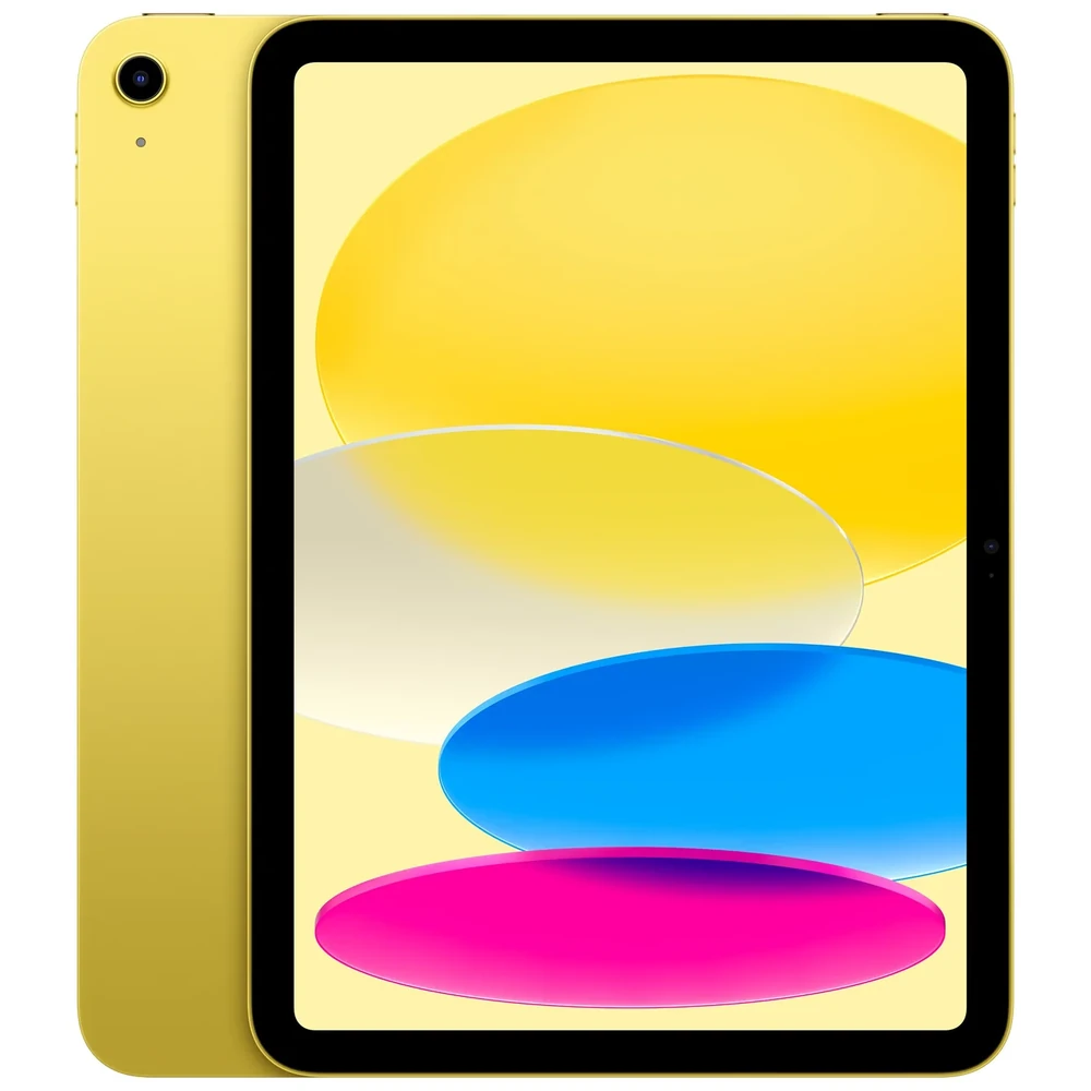 Apple iPad 11 128GB Wi-Fi 2025 - 11 Inch Liquid Retina Display, A16 Chip, 5G Capable, Touch ID, Yellow - Middle East Version