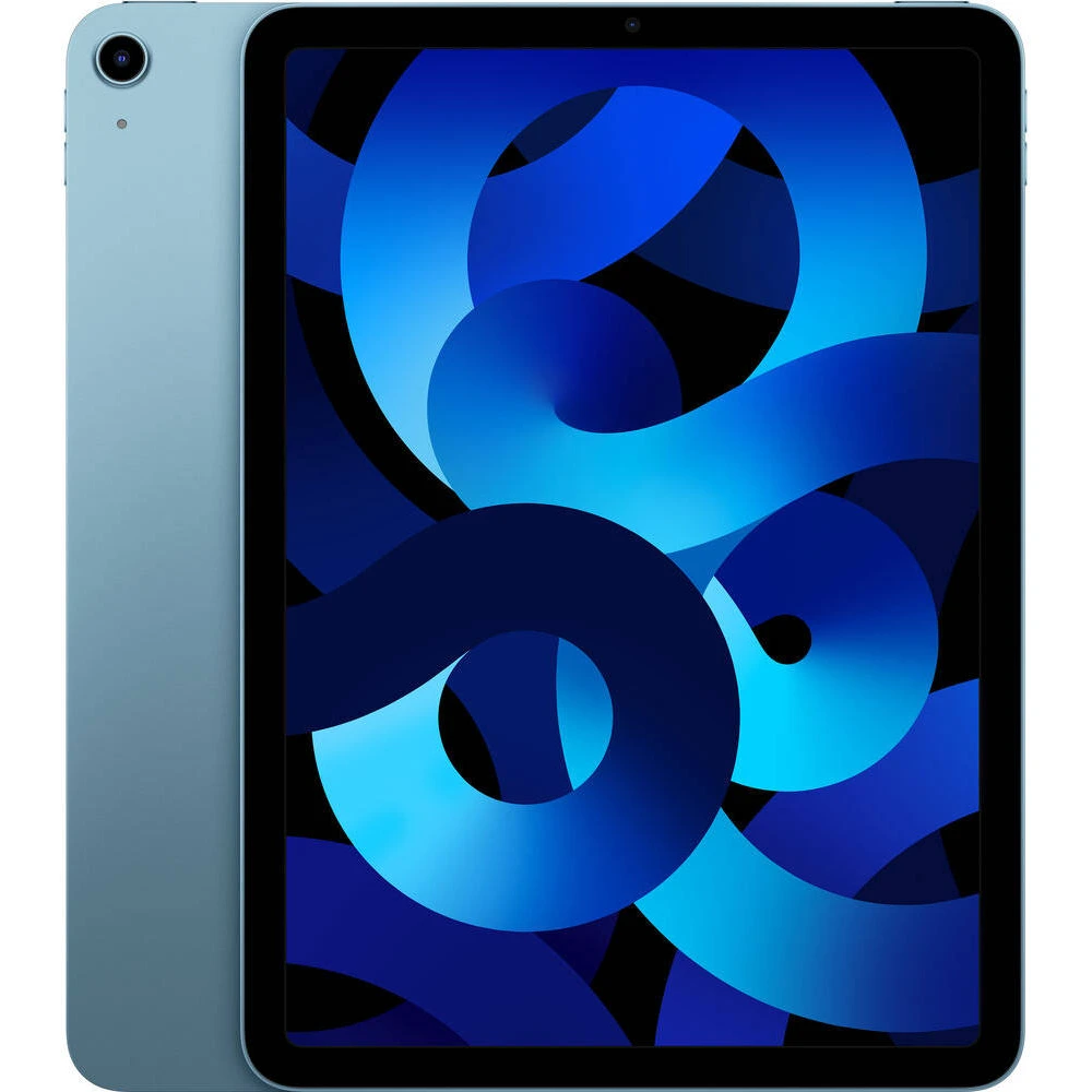 Apple iPad Air 5 256GB Cellular - 10.9 Inch Liquid Retina Display, M1 Chip, 256GB Storage, 12MP Camera, Touch ID, USB-C, Blue - Middle East Version
