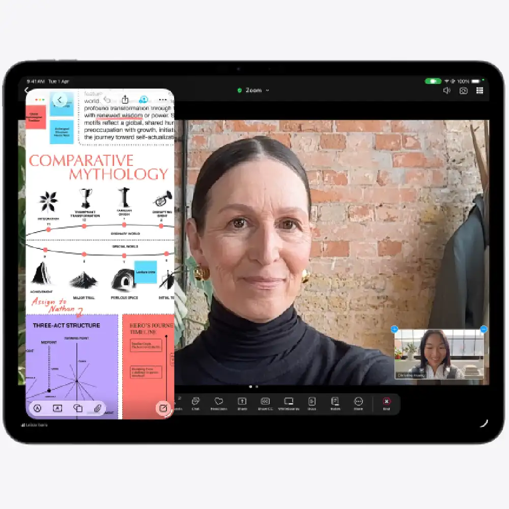 Apple iPad Pro M5 11 Inch 256GB Wi-Fi - Ultra Retina XDR Display, M5 Chip, 12MP Camera, Landscape Stereo Speakers, Silver - Middle East Version - Image 5