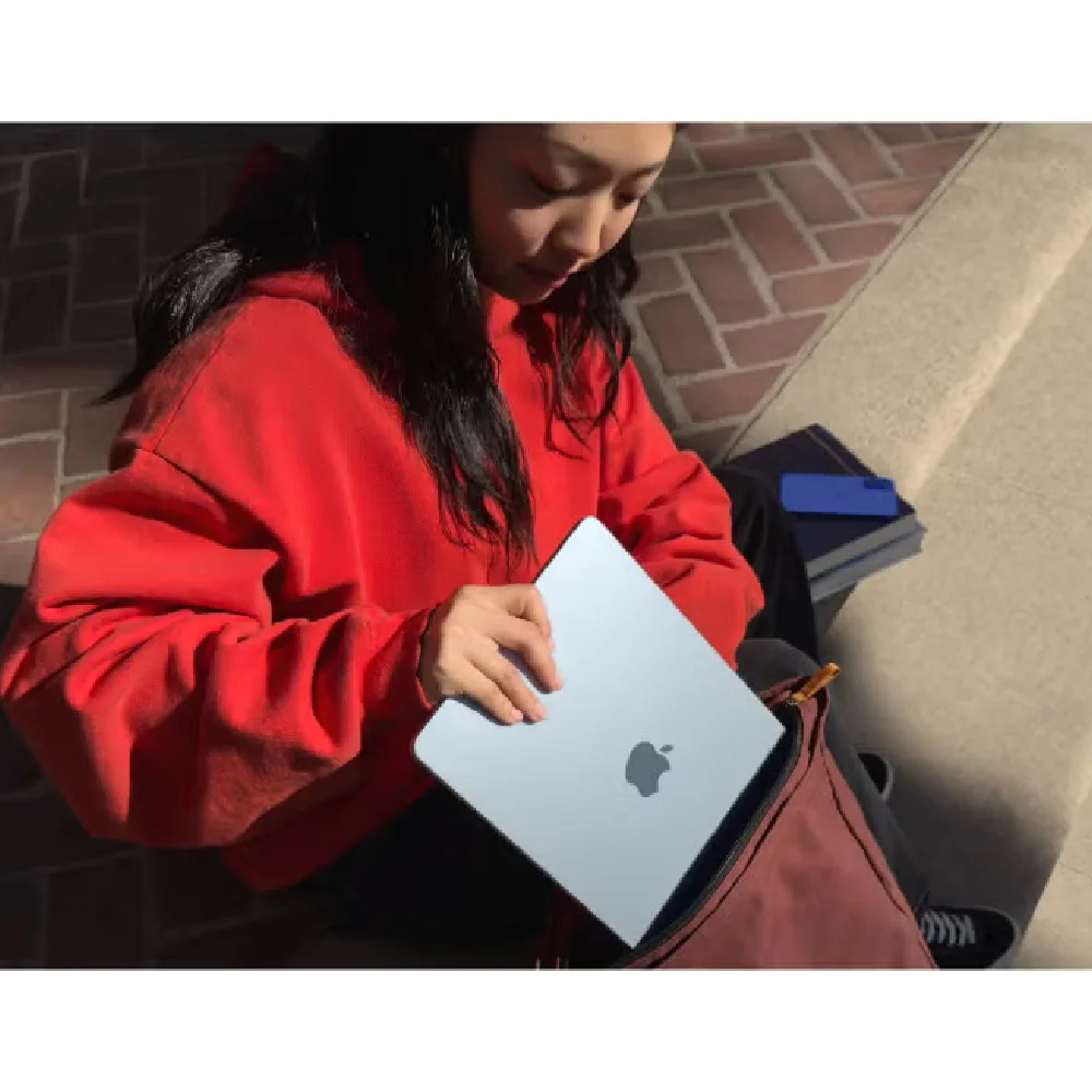 Apple MacBook Air 13 Inch Laptop - M4 Chip 10-Core CPU, 10-Core GPU, 16GB RAM, 1TB SSD, macOS, Sky Blue - MDG24 - Middle East Version - Image 7