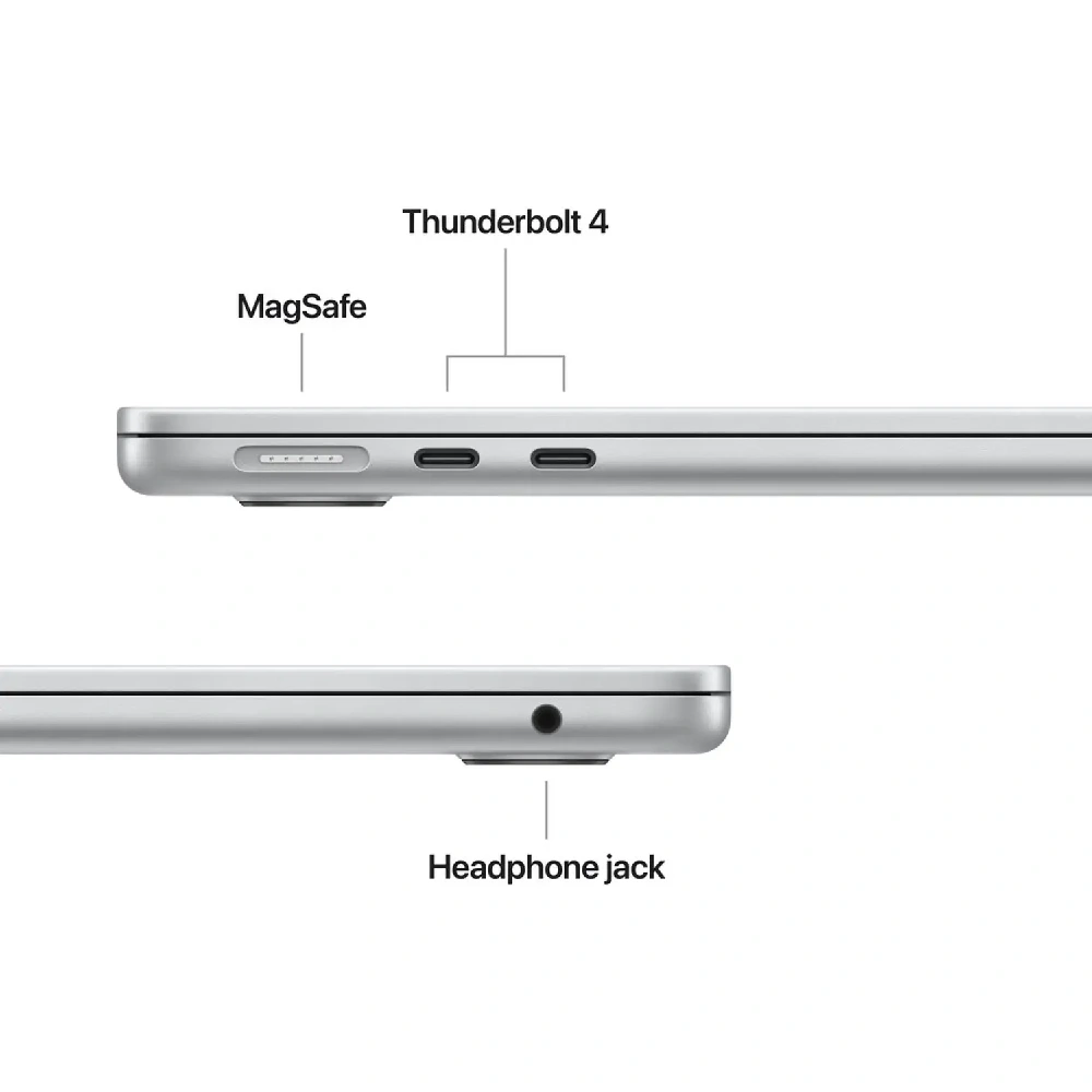 Apple MacBook Air M5 13.6-inch Laptop, 16GB RAM 1TB SSD, 10-Core CPU, 8-Core GPU, Wi-Fi 7, English Keyboard, Silver, MDH84 - International Version - Image 6