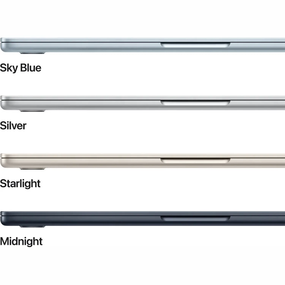 Apple MacBook Air M5 13.6-inch Laptop, 16GB RAM 512GB SSD, 10-Core CPU, 8-Core GPU, Wi-Fi 7, English Keyboard, Silver, MDH74 - International Version - Image 3