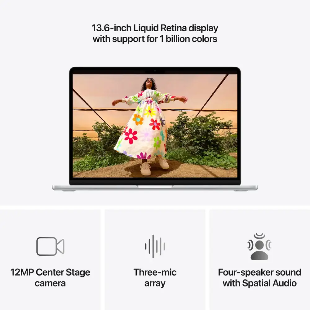 Apple MacBook Air M5 13.6-inch Laptop, 24GB RAM 1TB SSD, 10-Core CPU, 8-Core GPU, Wi-Fi 7, English Keyboard, Midnight, MDHG4 - International Version - Image 5