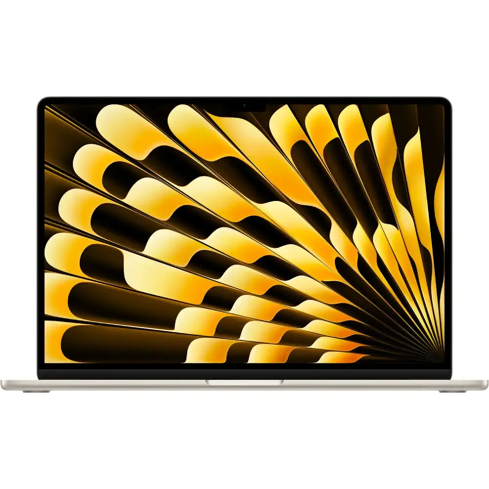 Apple MacBook Air M5 15.3-inch 24GB RAM 1TB SSD, 10-Core CPU, 10-Core GPU, Wi-Fi 7, English Keyboard, Starlight, MDVF4 - International Version