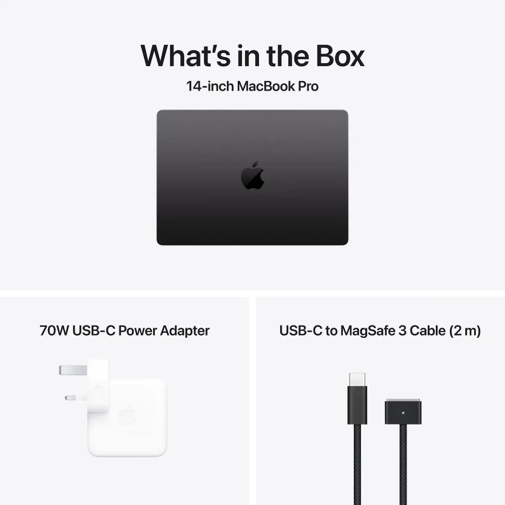 Apple MacBook Pro 14.2-inch M5 Pro 24GB RAM 1TB SSD, 16-Core GPU, 10-Core CPU, Liquid Retina XDR Display, Wi-Fi 6E, English Keyboard, Black, MGDR4 - International Version - Image 7