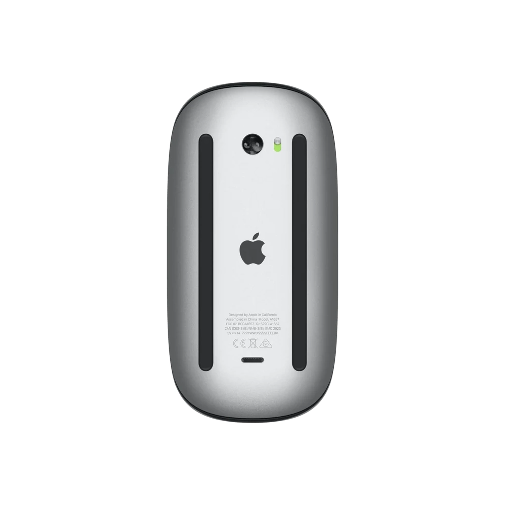 Apple Magic Mouse Lightning Wireless Multi-Touch Mouse, Rechargeable, Bluetooth Connectivity, Smooth Gliding Design, Black, USB-C to Lightning Cable - 1 Year Warranty - Image 3
