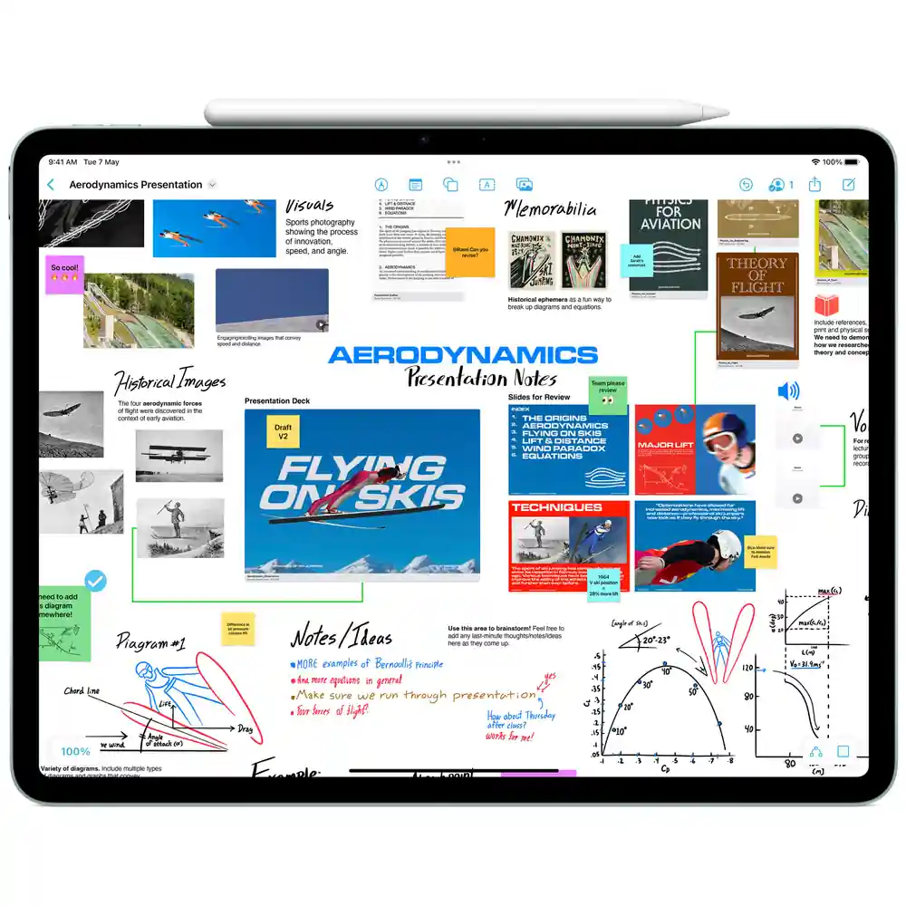 Apple Pencil Pro Stylus for iPad - Squeeze Control, Barrel Roll, Haptic Feedback, Double Tap, Find My Support, White - TDRA Version - Image 3