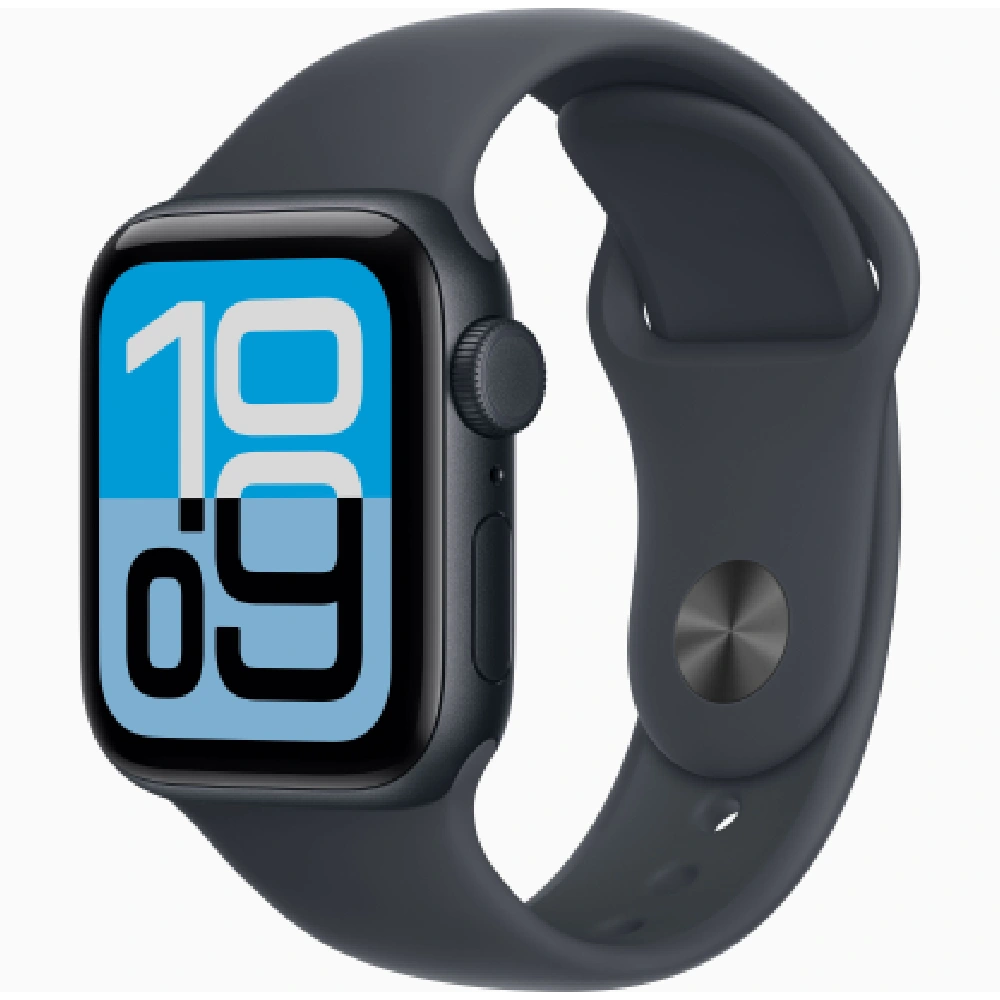 Apple Watch SE 3 40mm Cellular - Midnight Aluminum Case with Sport Band, Always On Retina Display, Sleep Tracking, 50m Water Resistant - Middle East Version