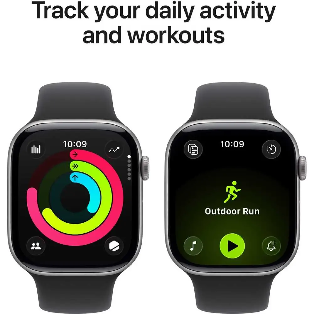 Apple Watch Series 11, 42mm Rose Gold Aluminum Case, Always-On Retina OLED Display, S10 Chip, 64GB, GPS, Health & Fitness Tracking, Water Resistant - International Version - Image 4