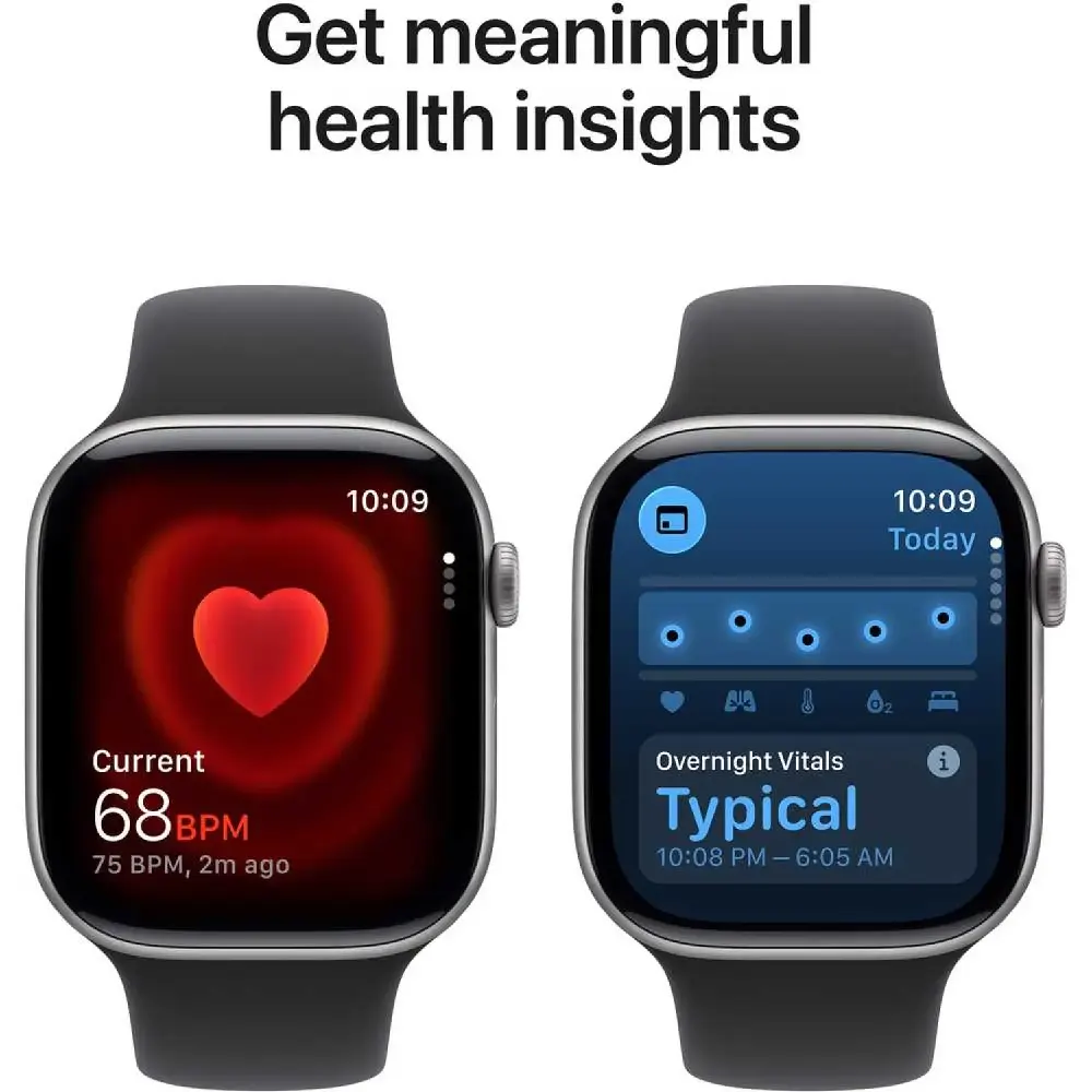 Apple Watch Series 11, 42mm Rose Gold Aluminum Case, Always-On Retina OLED Display, S10 Chip, 64GB, GPS, Health & Fitness Tracking, Water Resistant - International Version - Image 5