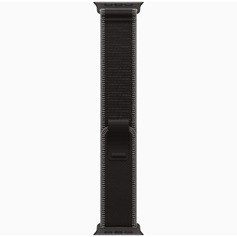 Apple Watch Ultra 3 49mm Cellular - Black Titanium Case with Black Charcoal Trail Loop, Always On Retina Display, ECG, Blood Oxygen, 100m Water Resistant - Middle East Version - Image 3