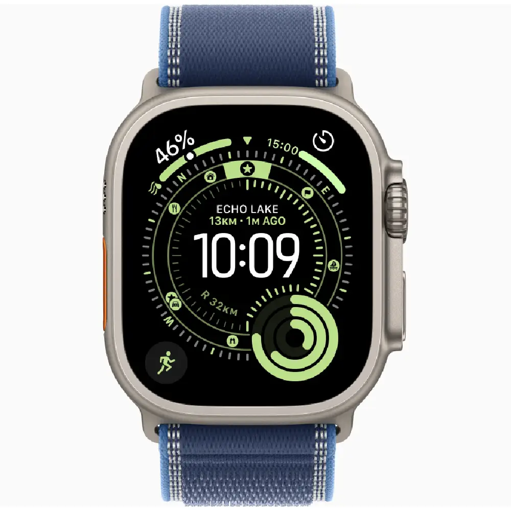 Apple Watch Ultra 3 49mm Cellular - Natural Titanium Case with Natural Trail Loop, Always On Retina Display, ECG, Blood Oxygen, 100m Water Resistant - TDRA Version - Image 2