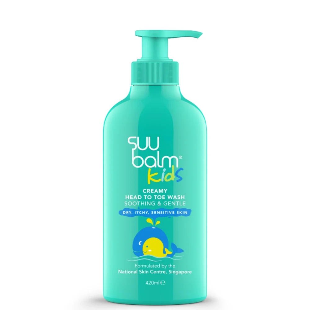 Suu Balm Kids Creamy Head-to-Toe Wash 420ml, GP-SB074MA212
