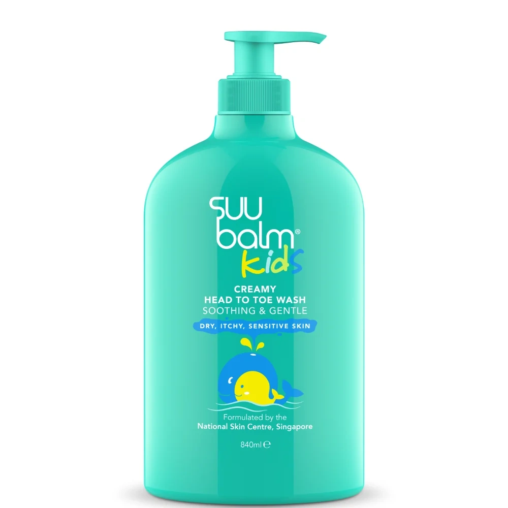 Suu Balm Kids Creamy Head-to-Toe Wash 840ml, GP-SB078MA214