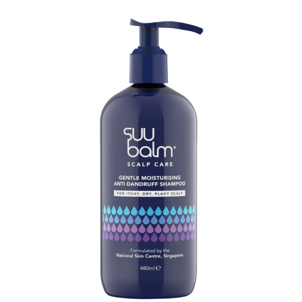 Suu Balm Scalp Care Gentle Moisturiser Anti-Dandruff Shampoo 480ml, GP-SB144MA146