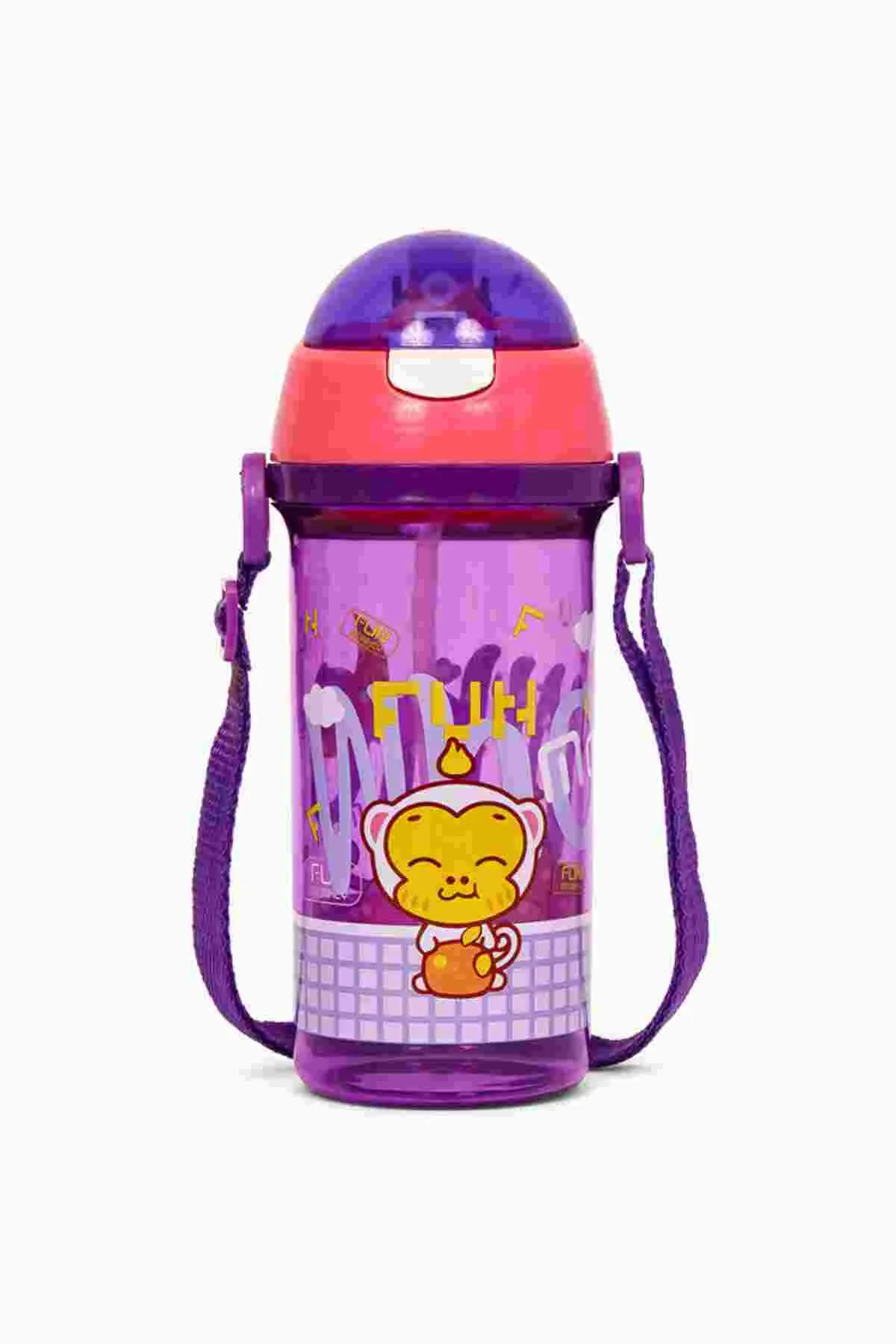 Eazy Kids Water Bottle 600ml Purple - EZ WB02 600PU