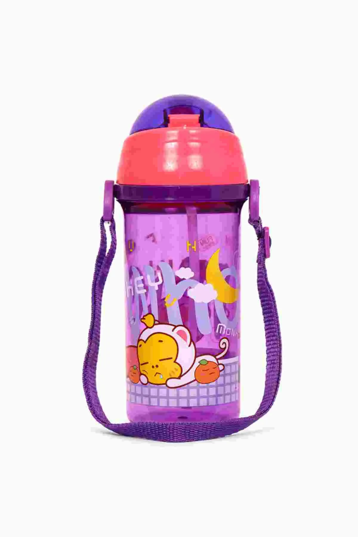 Eazy Kids Water Bottle 600ml Purple - EZ WB02 600PU - Image 2