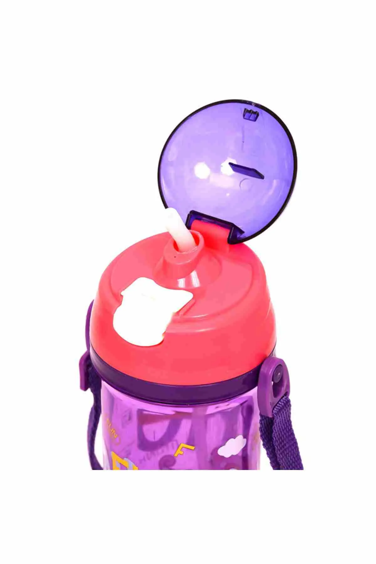 Eazy Kids Water Bottle 600ml Purple - EZ WB02 600PU - Image 3