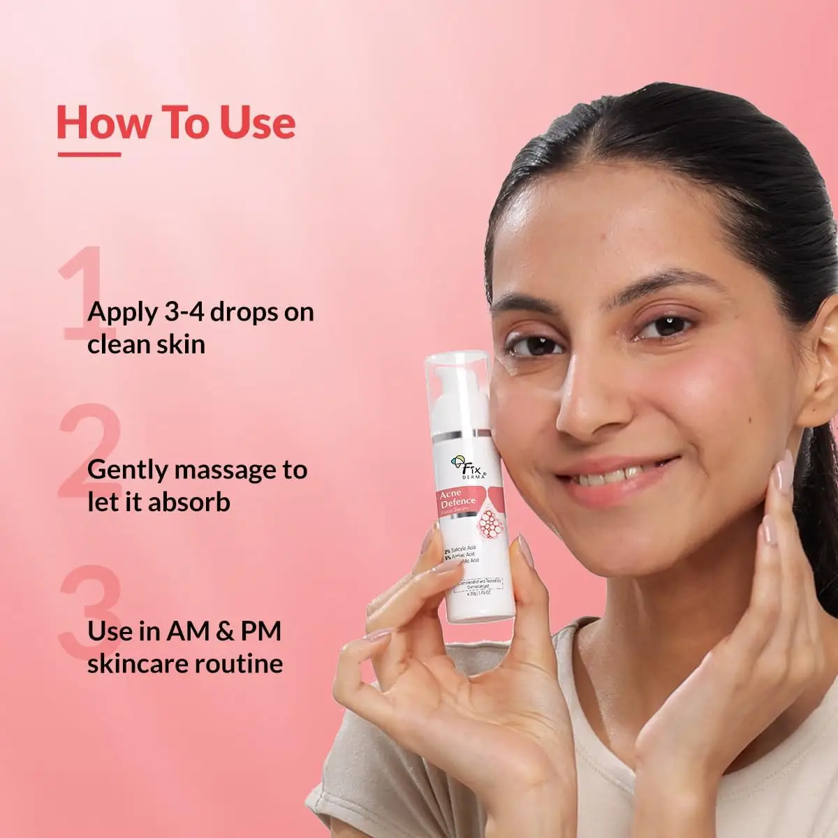 Fixderma 2 Percent Salicylic Acid Serum For Anti Acne And Spot Treatment 30g - FXD-339777L1 - Image 5
