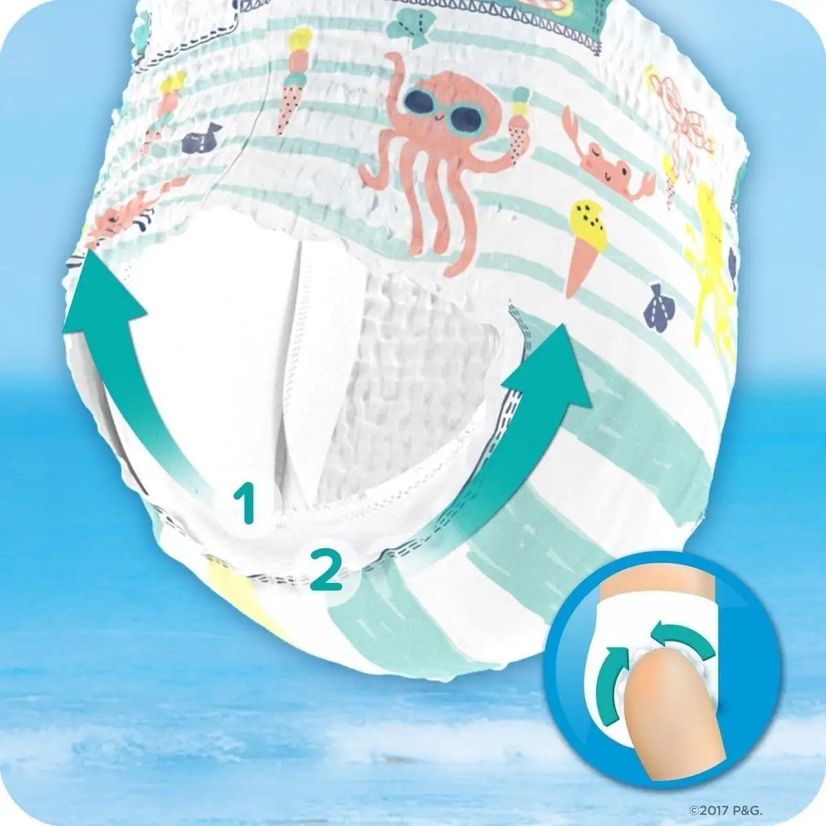 Pampers Splashers Disposable Swim Pants Size 5-6 - PRS-728951L1 - Image 4