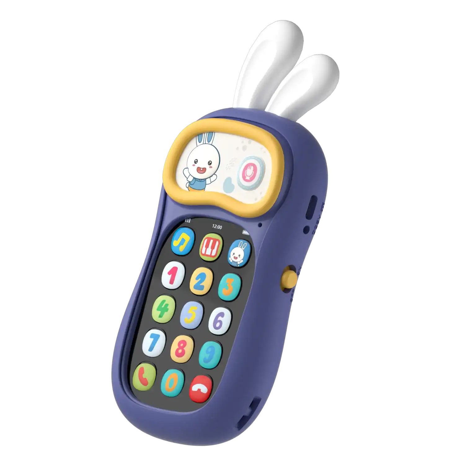 Alilo My First Mobile Phone Musical Toy for Kids Interactive Voice Changer Toy with 57 Songs And Sounds 4 Fun Voice Effects Rechargeable Learning Toy for Toddlers - T1