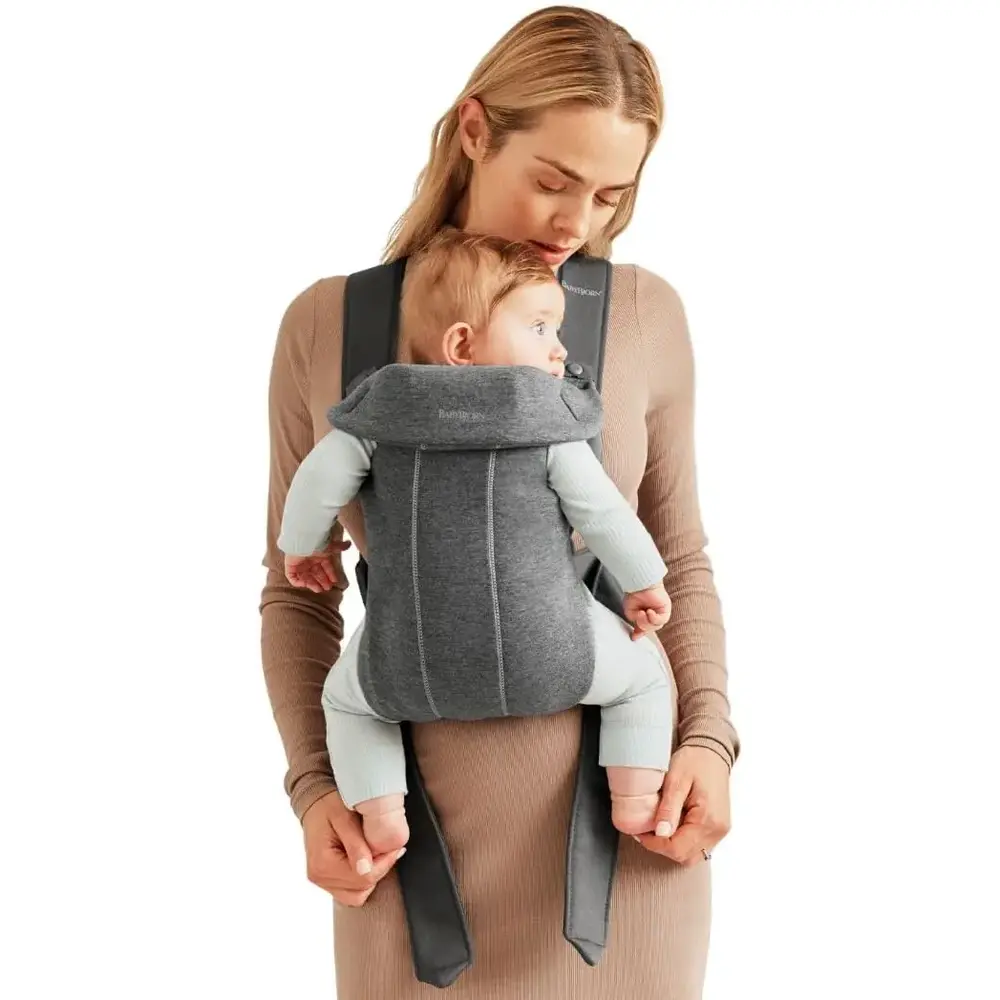 BabyBjorn Baby Carrier Mini 3D Jersey Dark Grey - BJ021084