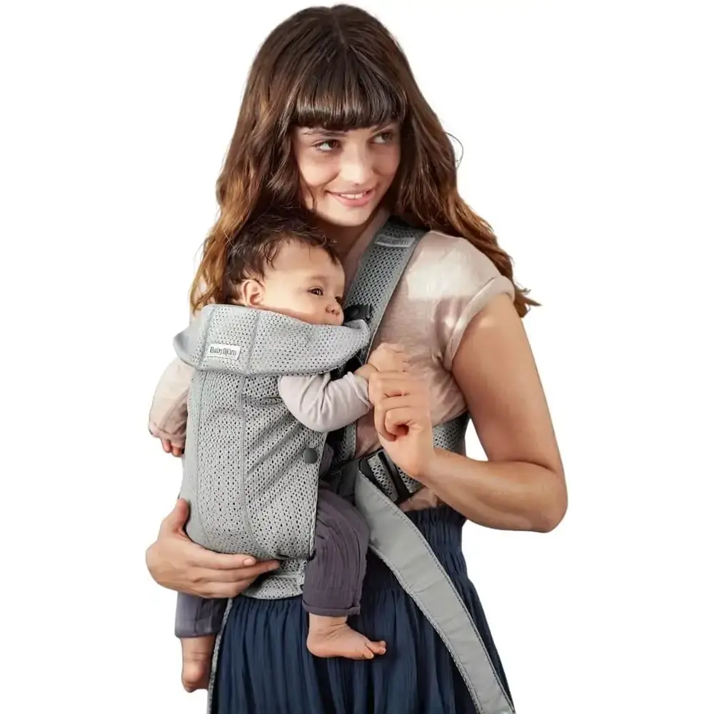 BabyBjorn Baby Carrier Mini 3D Mesh Grey - BJ021018