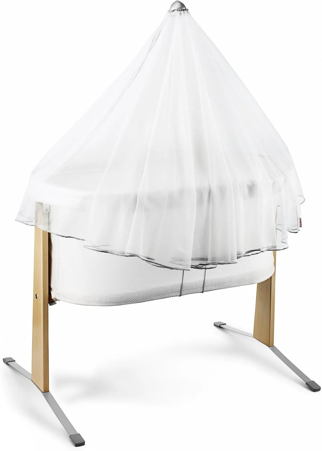 BabyBjorn Canopy Mesh Drape for Baby Cradle White - BJ042021