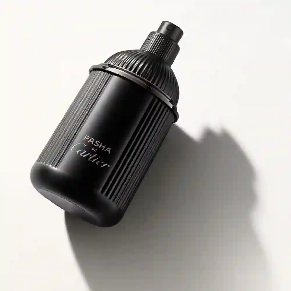 Cartier Pasha de Cartier Noir Absolu Parfum 100 ml for Men - Amber Vanilla Fragrance - Image 3