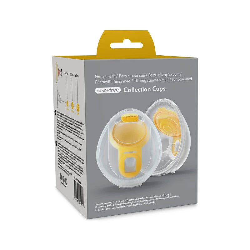 Medela Hands Free Collection Cup Replacement Breast Shields 21mm Pair - 101045043 - Image 4