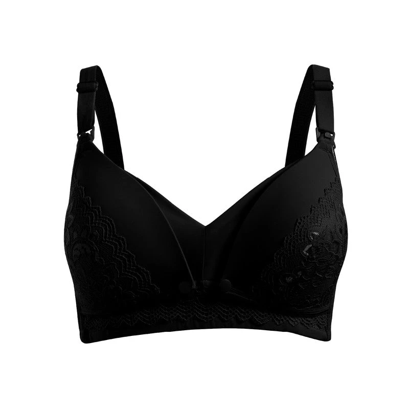 Okus Full Cup Maternity and Nursing Bra Black Large - OKUS002BKL - Image 2