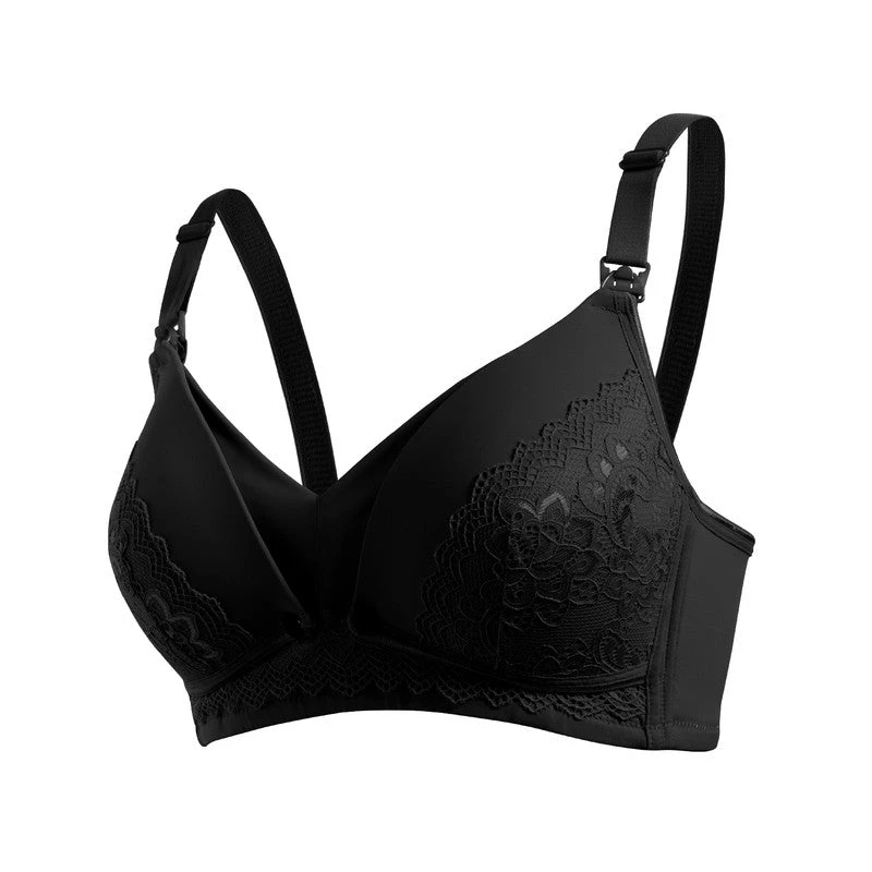Okus Full Cup Maternity and Nursing Bra Black Large - OKUS002BKL - Image 3