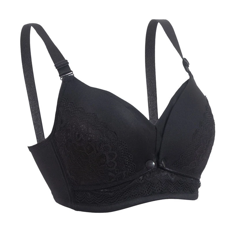 Okus Full Cup Maternity and Nursing Bra Black Small - CJNB002BKS - Image 2