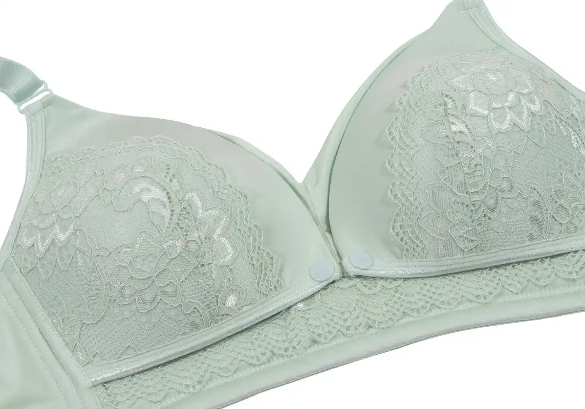 Okus Full Cup Maternity and Nursing Bra Green X Large - CJNB002GNXL - Image 4