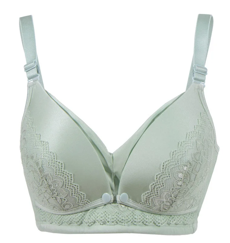 Okus Full Cup Maternity and Nursing Bra Green X Large - CJNB002GNXL - Image 5