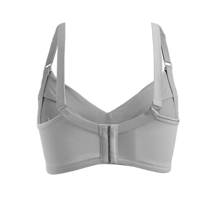 Okus Full Cup Maternity and Nursing Bra Light Grey Medium - OKUS002LGM