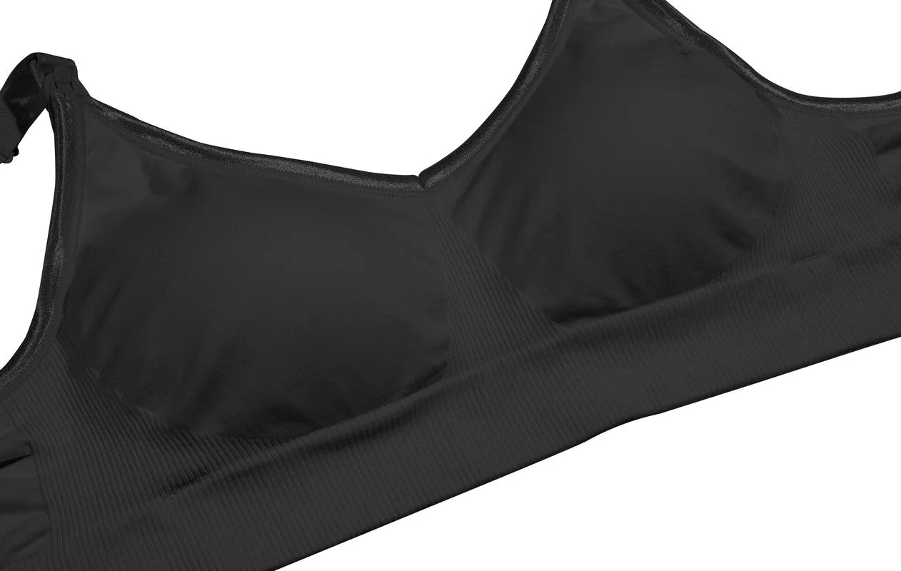 Okus Original Full Cup Maternity and Nursing Bra Black Small - CJNB004BKS - Image 5