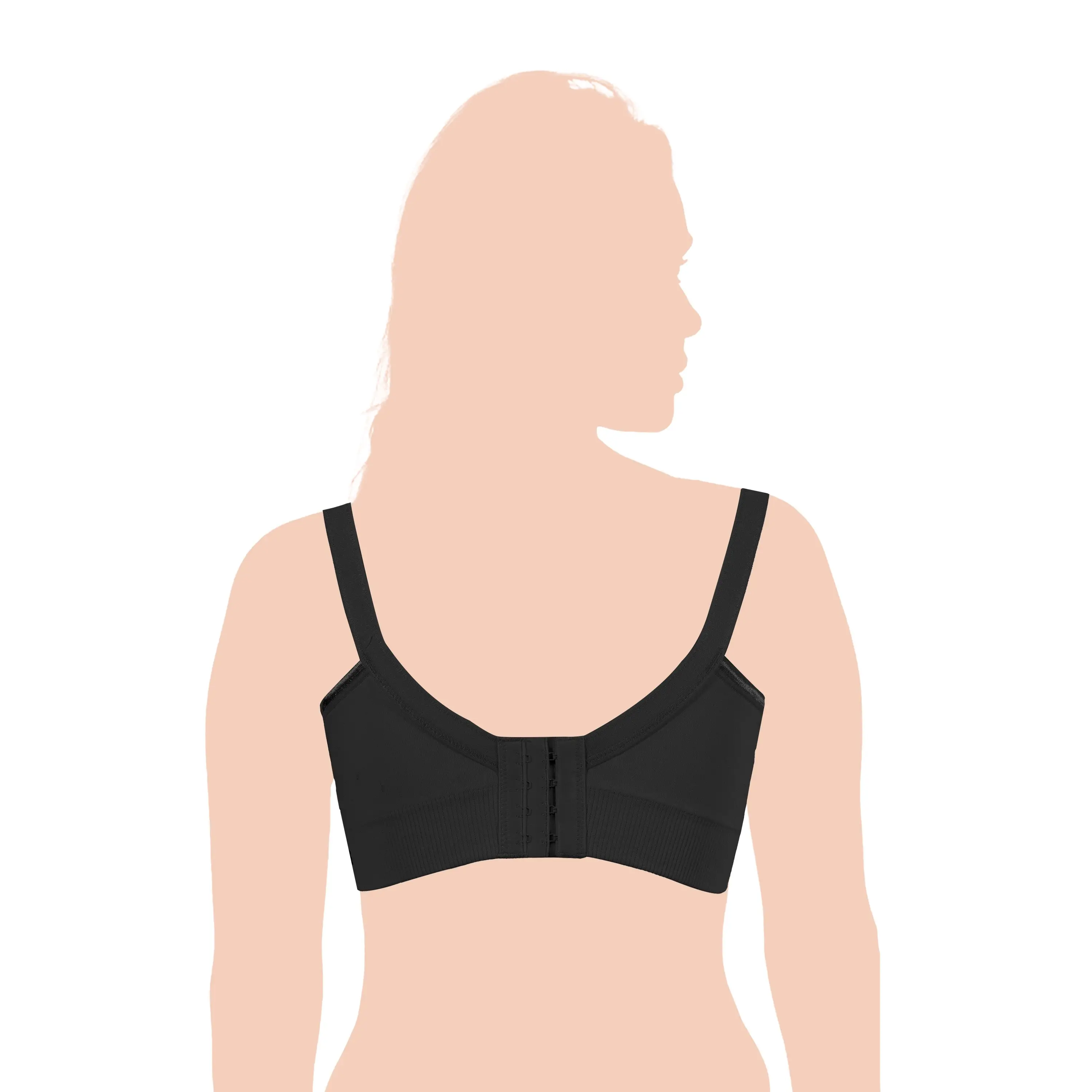Okus Original Full Cup Maternity and Nursing Bra Black Small - CJNB004BKS - Image 7