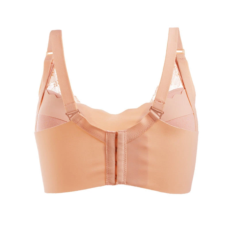 Okus Pretty Lace Maternity and Nursing Bra Pink X Large - OKUS001PNXL