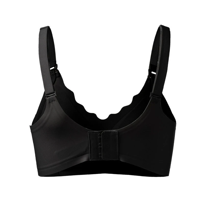 Okus Water Touch Seamless Maternity and Nursing Bra Black Large - OKUS004BKL