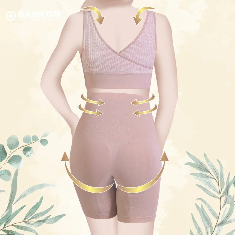 Sankom Patent Classic Shaping Shorts Shaper Beige Large to X Large - SAN-054CPCL - Image 7