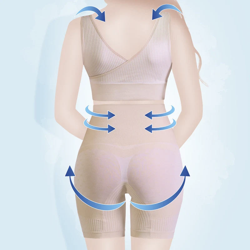 Sankom Patent Cooling Effect Posture Back Support Bra Beige Medium to Large - SAN-071CLM - Image 6