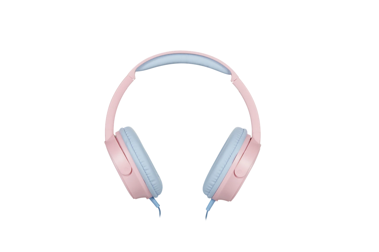 Volkano Disney Princess Sparkle Aux Wired Kids Headphones with Stickers - DY-6513-PC - Image 3