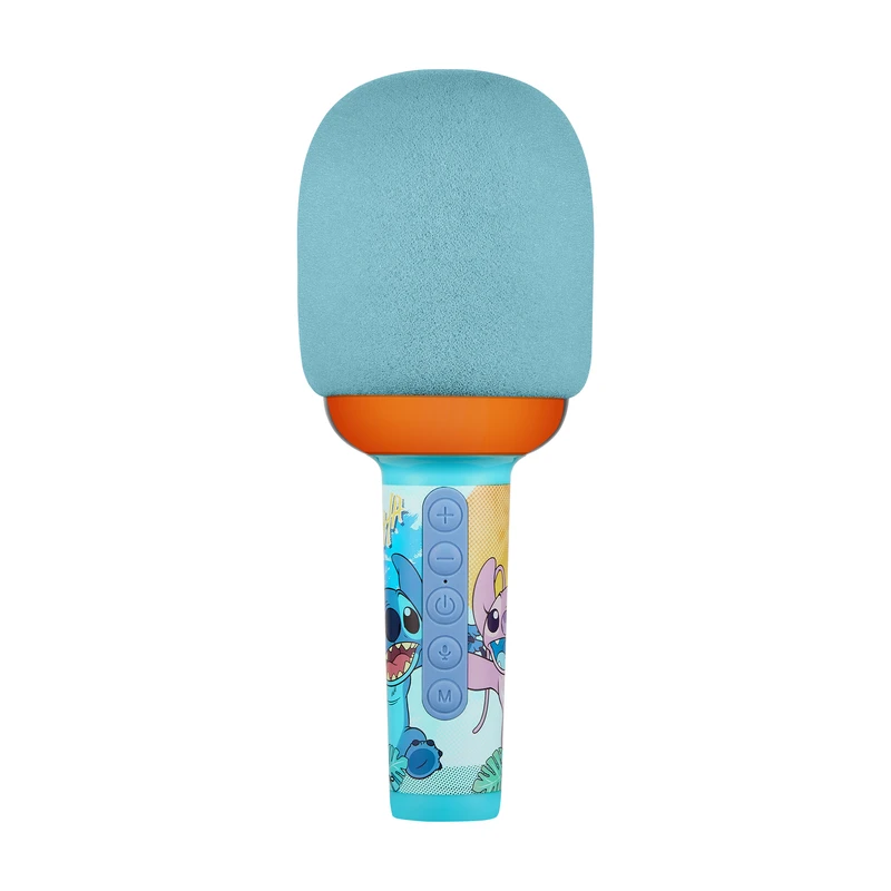 Volkano Disney Stitch Bluetooth Wireless Karaoke Microphone with LED Lights - DY-9996-ST