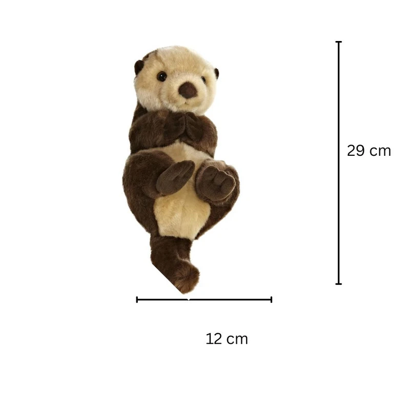 Wild Planet Sea Otter Marine Soft Plush Stuffed Animal Toy 29cm - K8789 - Image 2